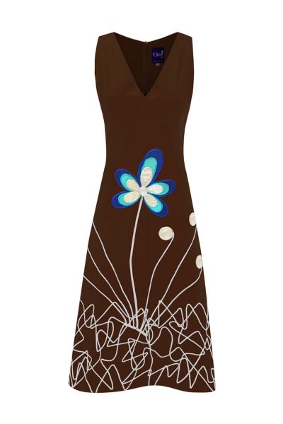 Dress Krashiba Diebuska (brown)